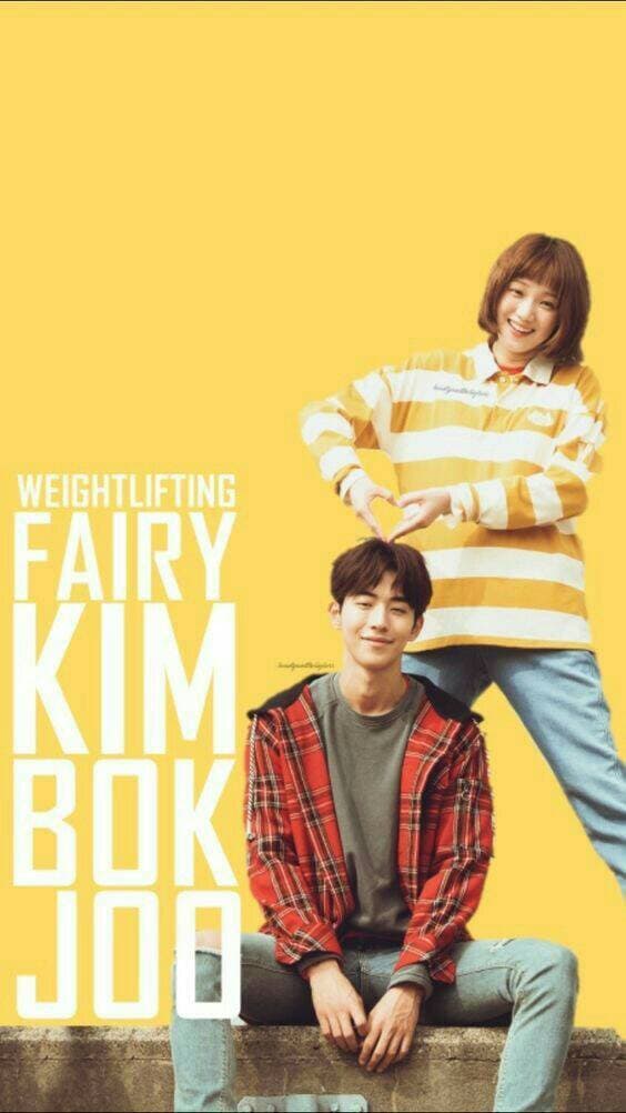 Moda A fada do levantamento de peso Kim bok joo