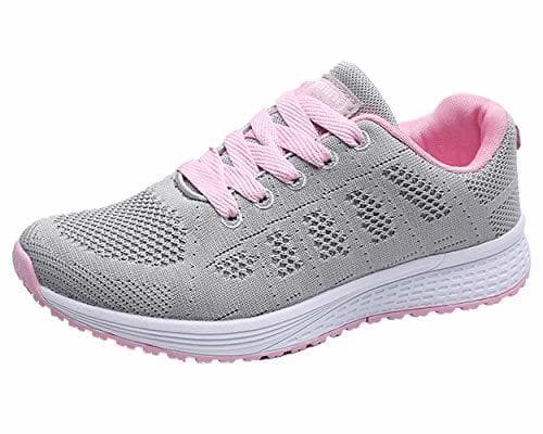 Moda Decai Zapatillas de Deportivos de Running para Mujer Deportivo de Exterior Interior