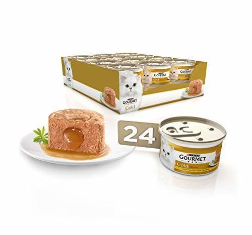 Producto Purina Gourmet Gold Fondant comida para gatos con Pollo 24 x 85