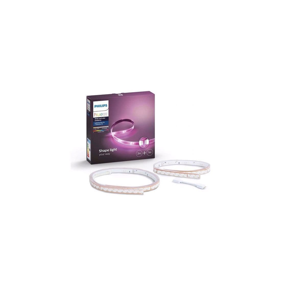 Producto Philips Hue White and Color Ambiance Pack de Lightstrip plus Tira de