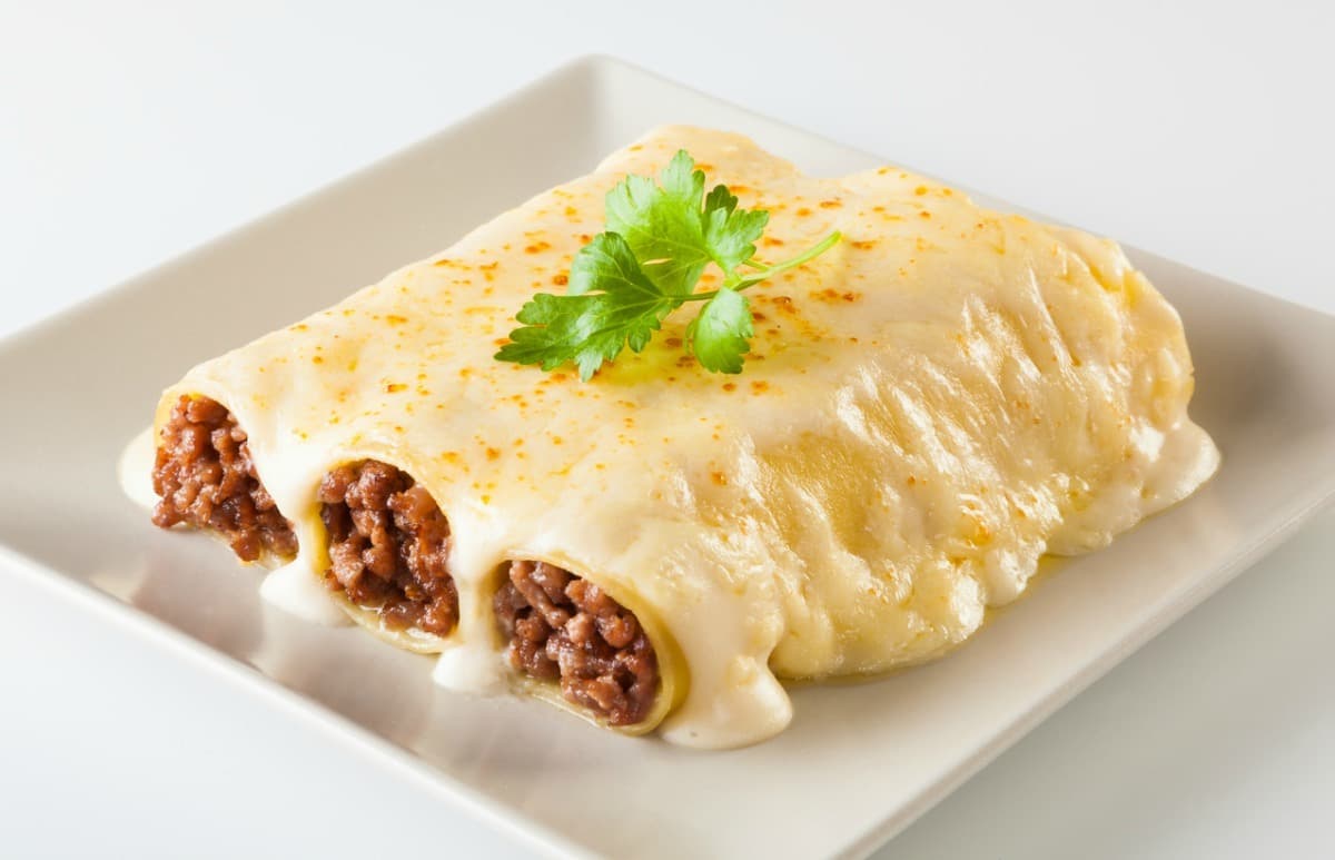 Moda Canelones de carne caseros