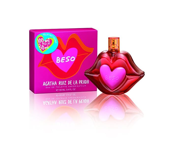 Belleza Agatha Ruiz De La Prada Beso Eau de Toilette Vaporizador 100 ml