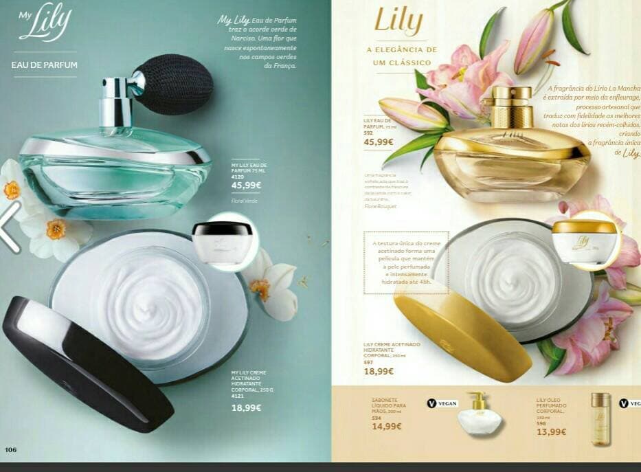 Beauty O Boticario Lily Essence Cream Satin Body Moisturizer [Lily Creme Acetinado Hidratante