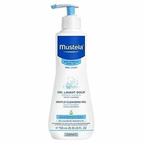 Belleza Mustela - Gel dermolimpiador lavante sin jabón cabello y cuerpo