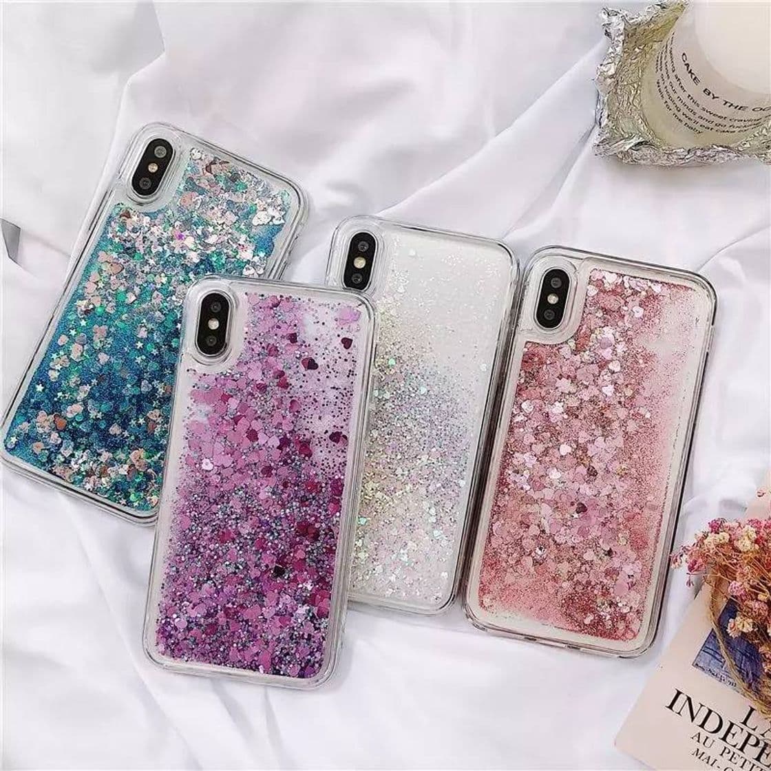 Fashion Fundas silicona purpurina Xiaomi.