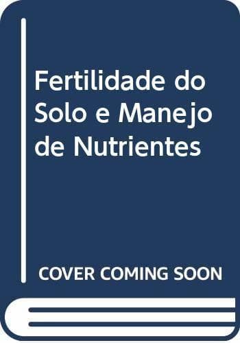 Book Fertilidade do Solo e Manejo de Nutrientes