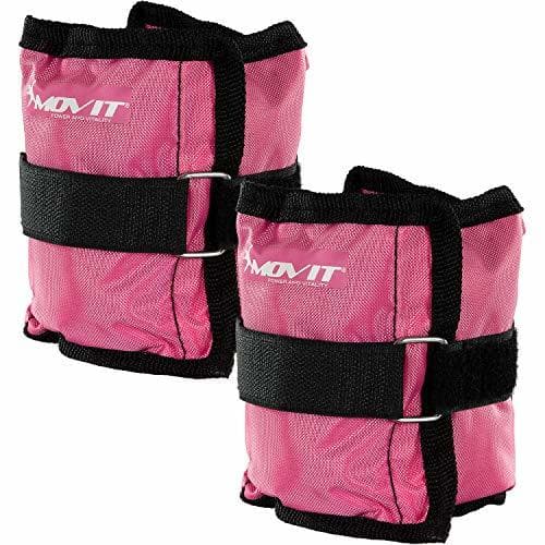 Fitness Movit Twin Set de Pesas para muñeca/Tobillo, Peso del Brazo, Pesas de