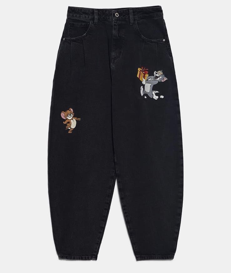 Fashion Jeans Z1975 slouchy Tom & Jerry 