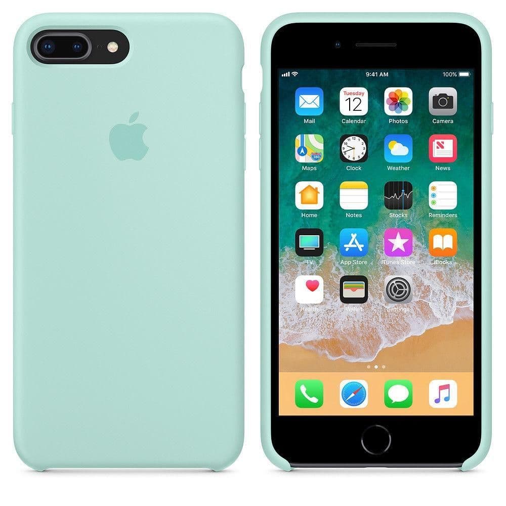 Electronic Funda para iPhone 7/8 Carcasa Silicona Suave Colores del Caramelo con Superfino