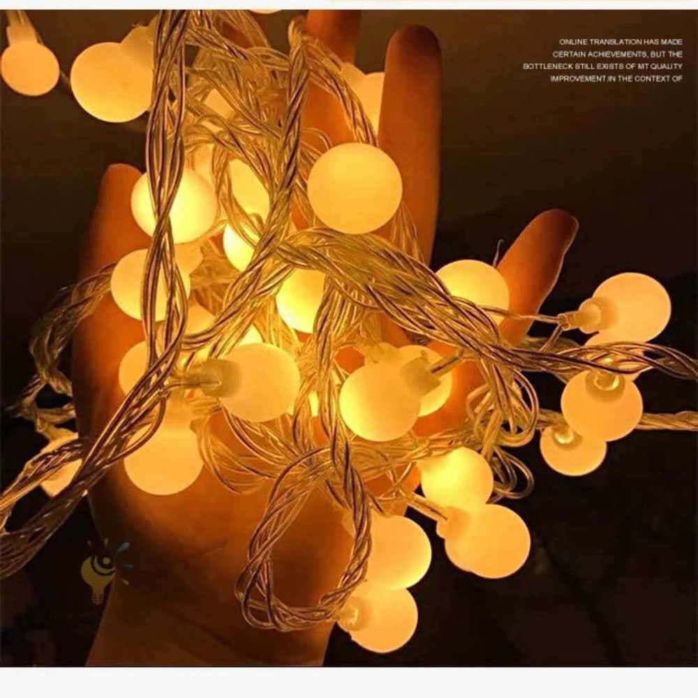 Moda Fairy LED String Lights Christmas Round Ball Blubs Wedding 