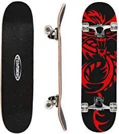 Moda ChromeWheels 31 inch Skateboard Complete Longboard Double Ki