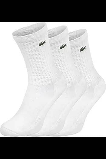 Fashion Lacoste Men's 3 Pack Logo Socks, White
5.0 out of 5 stars