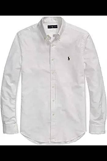 Fashion Polo Ralph Lauren Mens Classic Fit Oxford Longsleeve Buttond