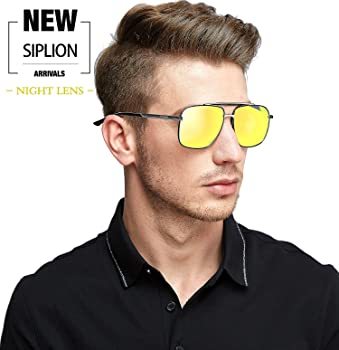 Producto SIPLION Gafas de sol Hombre Polarizadas Gafas de sol para Hombre rectangulares