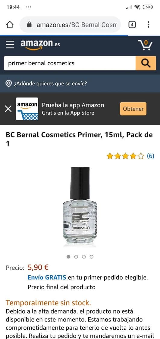 Fashion Primer Bernal cosmetics