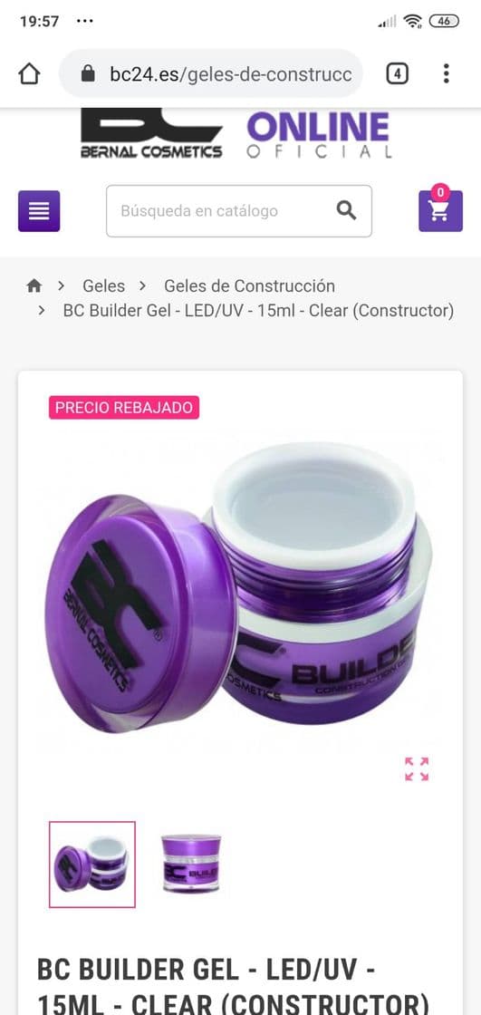 Fashion Gel constructor Bernal Cosmetics