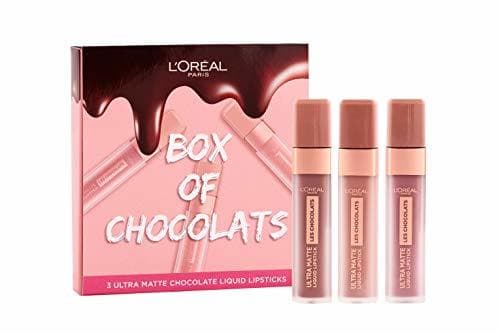 Belleza L'Oreal Paris caja de chocolates Ultra-mate líquido Lip Set de regalo