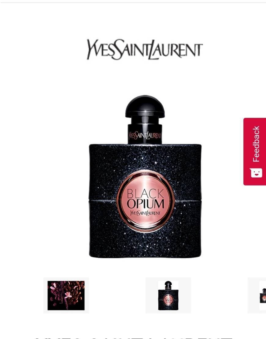 Fashion Black opium Yves Saint Laurent 