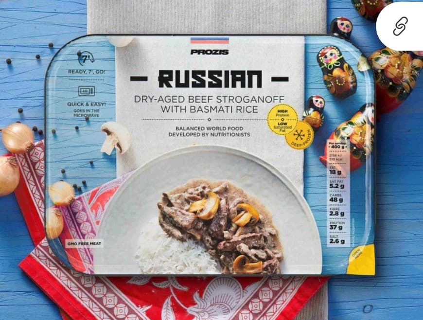 Producto Strogonoff de Carne de Vaca Maturada com Basmati