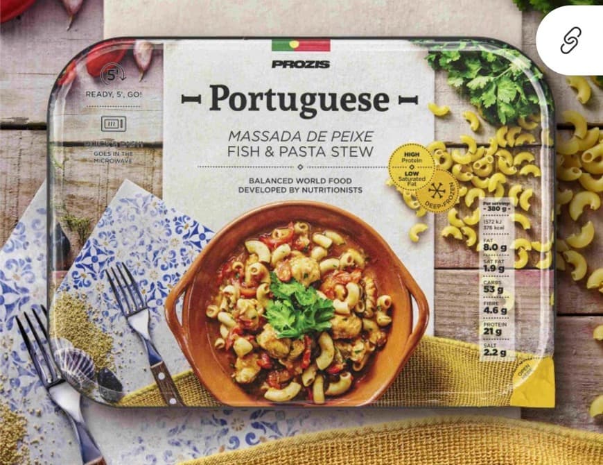 Producto Massada de Peixe Portuguesa