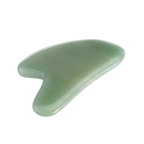 Lugar ROSENICE Gua Sha Raspado Masaje Herramienta Verde Aventurina Jade Para SPA Acupuntura