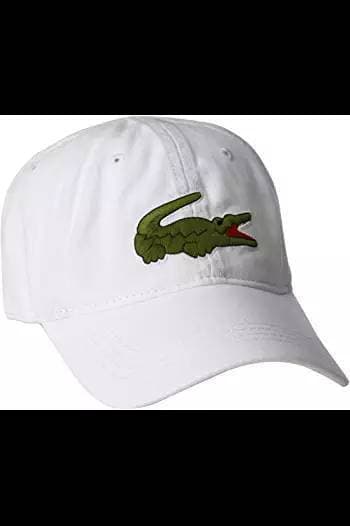 Fashion Lacoste men's classic big croc gabardine cap