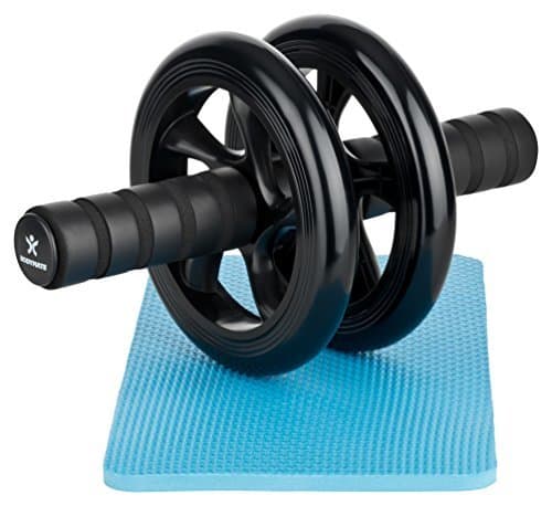 Producto BODYMATE AB Roller Classic I de Abdominales con Alfombrilla I Nero I