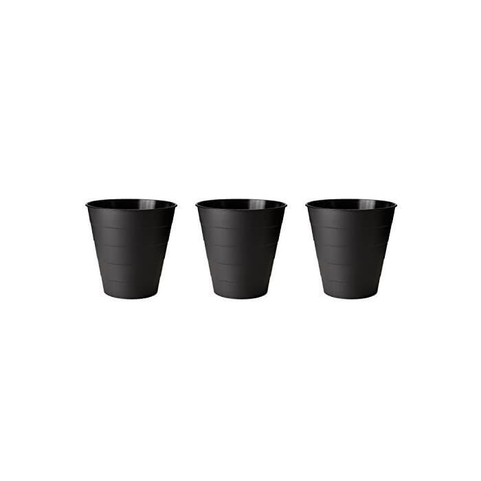 Producto FNISS IKEA Trash Can Papelera Negro 602.954.38 Set de 3 bandejas