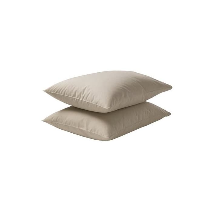 Producto IKEA DVALA - funda de almohada, beige