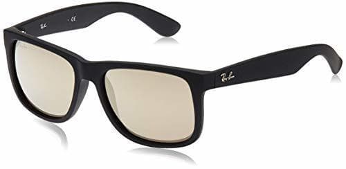 Moda Ray-Ban Justin RB4165 - Gafas de sol Unisex, Negro