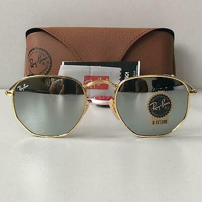 Producto Ray-Ban Hexagonal Flat Lenses Gafas de Sol, Oro