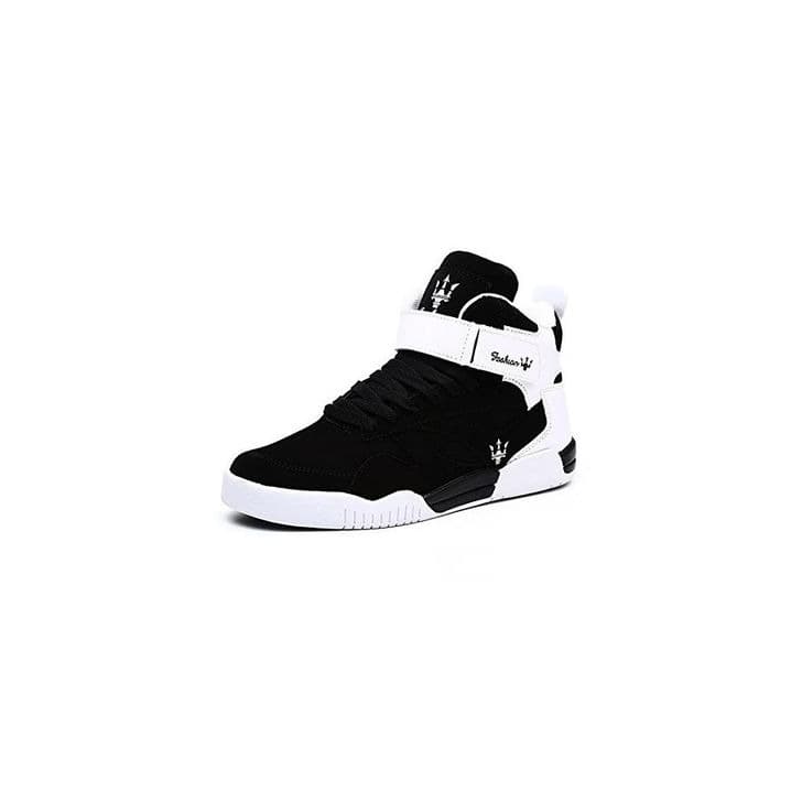 Moda MUOU Zapatos Hombre Sneaker Deportivos Hombres Zapatos Casuales con Cordones Zapatillas Deporte