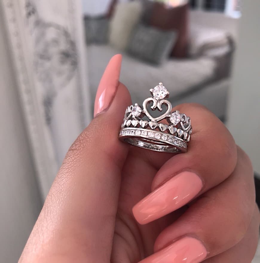 Product QUEEN OF HEARTS CROWN STERLING SILVER SET

