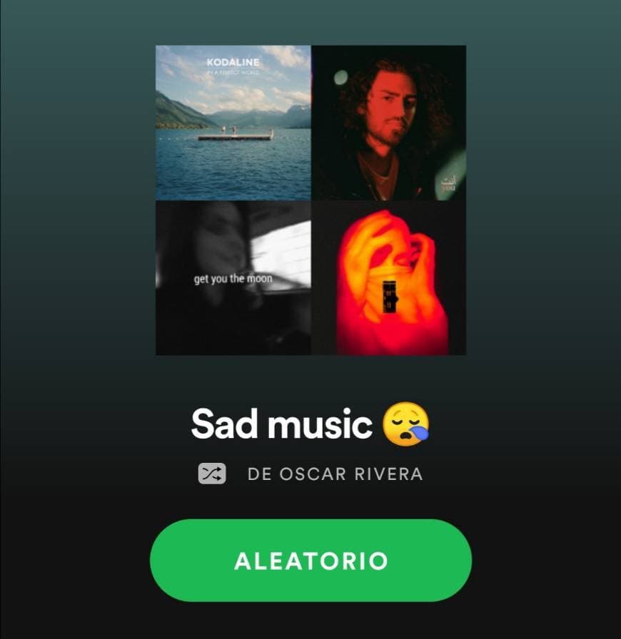 Canción Sad music Playlist 