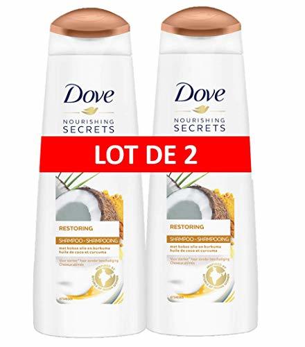 Product Dove Secrets de cuidado champú Coco 250 ml – juego de 2