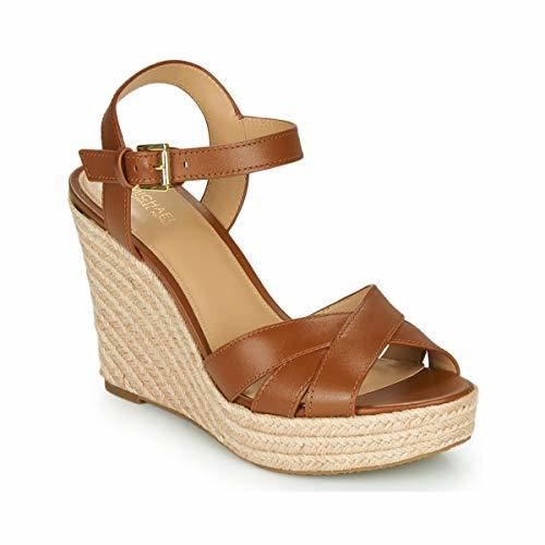 Product MICHAEL MICHAEL KORS Suzette Wedge Sandalias Mujeres Cognac