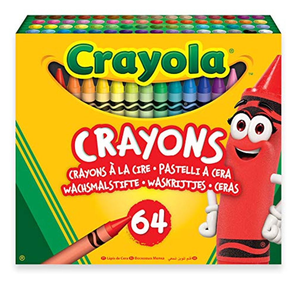 Product CRAYOLA Crayola-52-6448 Set 64 Ceras 14x12cm, Multicolor