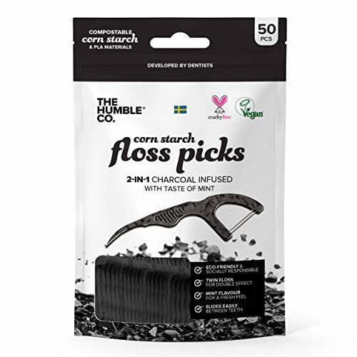 Producto The Humble Co Mango Hilo Dental Carbon Eco Vegan 50 Packsthe 1