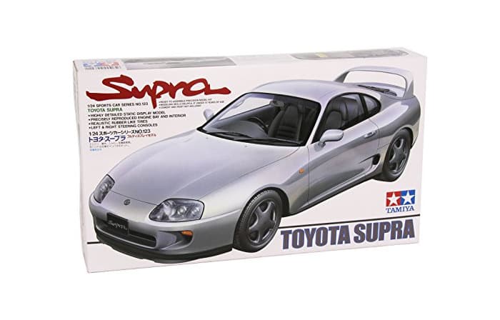 Producto Tamiya Sports Car Model No.123 Toyota Supra 24123 Escala 01