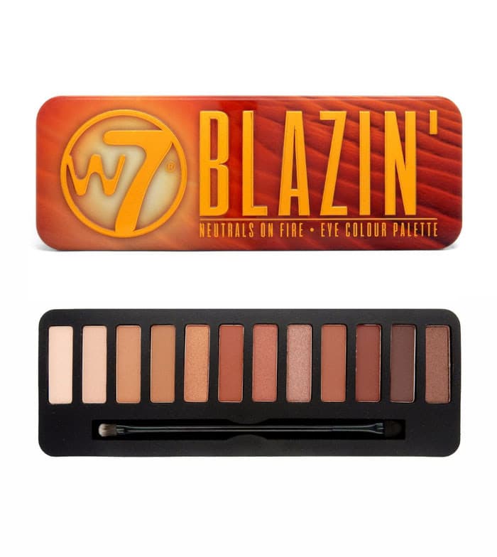 Fashion W7 paleta de sombras 