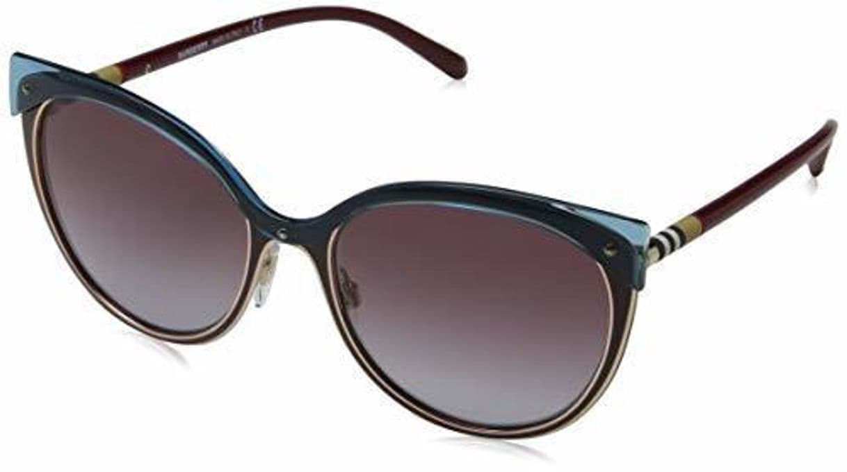 Fashion Burberry 0Be3096 126590 55 Gafas de sol, Rojo