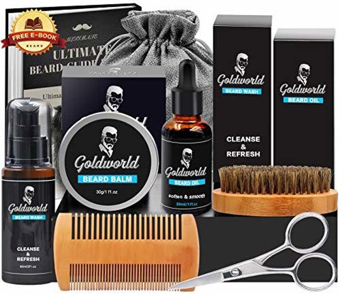 Beauty Kit Set Cuidado Barba con Libre Champu Barba