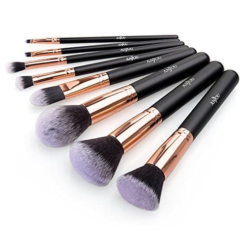 Beauty Brochas de Maquillaje 8 Piezas de Anjou