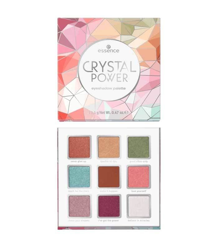 Moda essence - Paleta de sombras de olhos Crystal Power