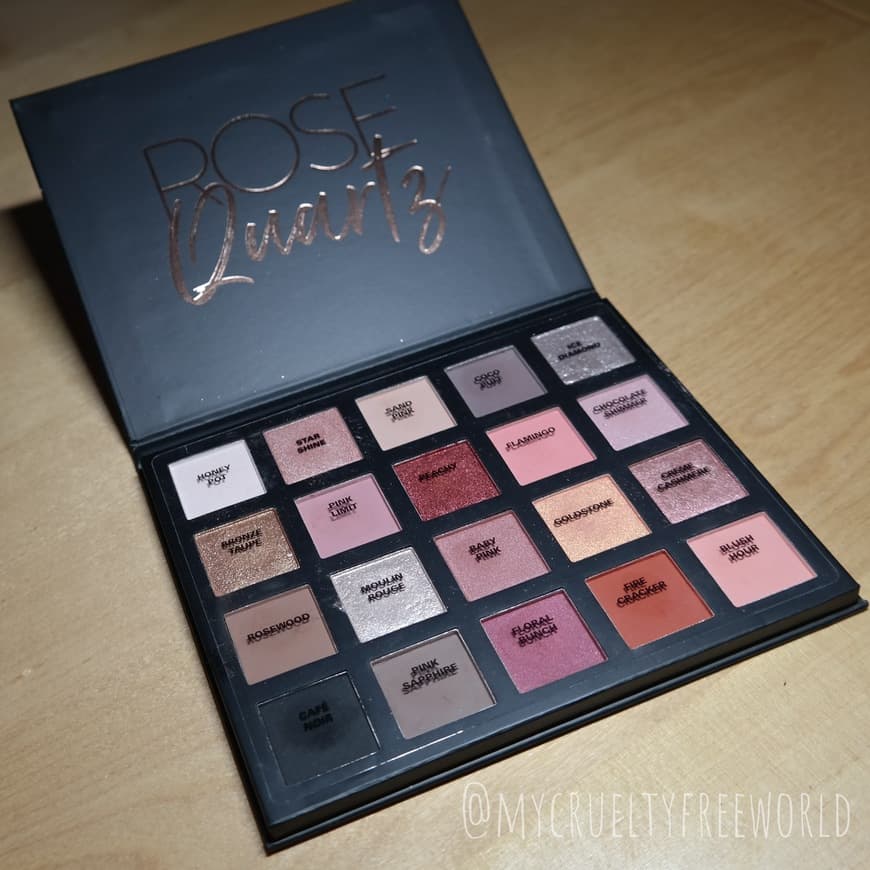 Moda Rose quartz eye shadow palette