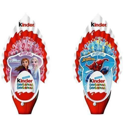 Moda Ovo de Chocolate Leite Kinder GranSurpresa