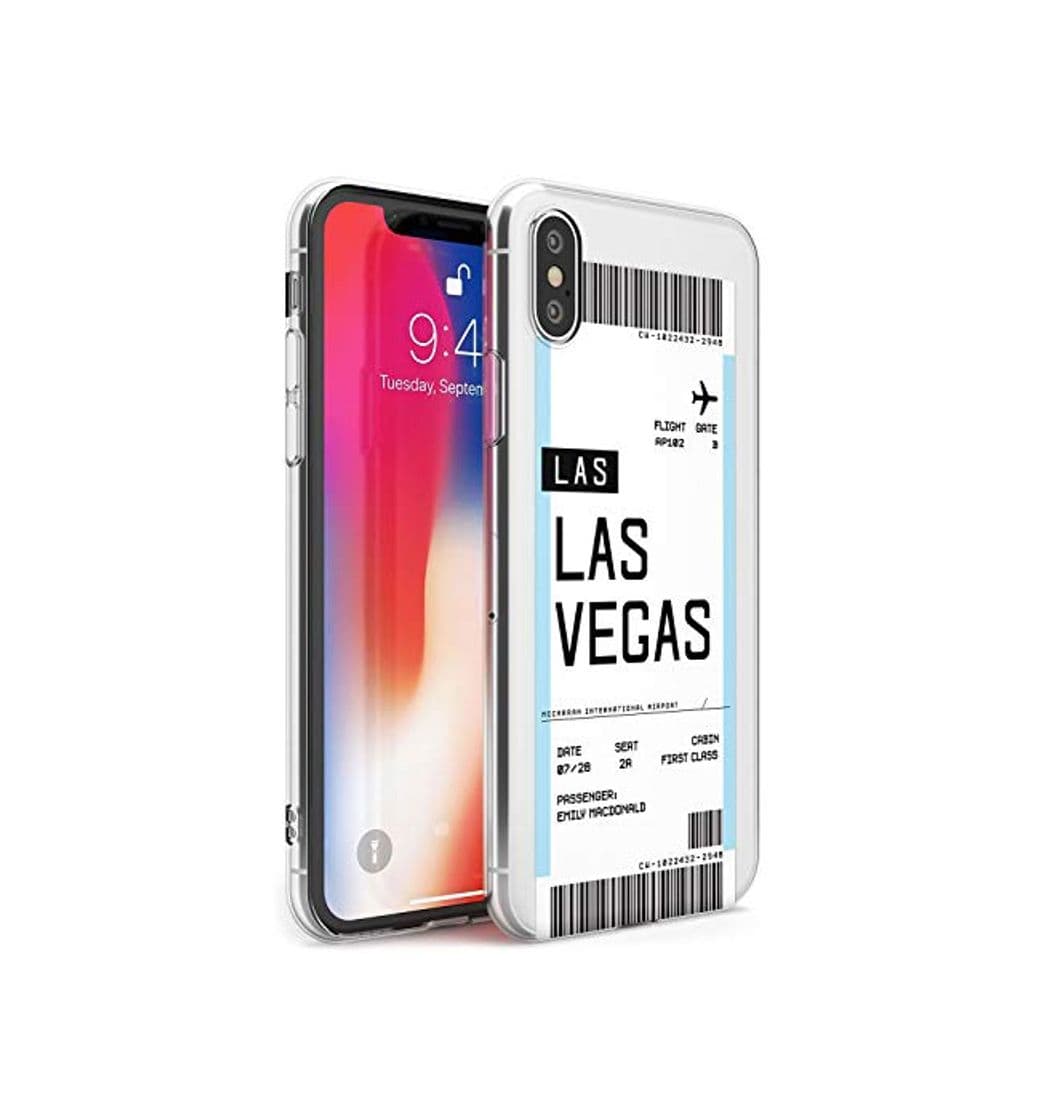 Producto Personalizado Tarjeta De Embarque: Las Vegas Estuche delgado para iPhone XR