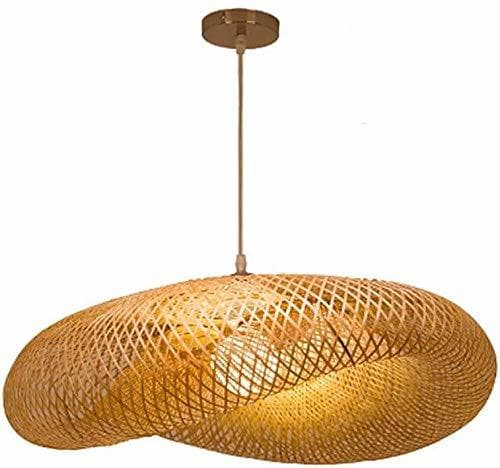 Product GaLon Suspensión Rattan Natural hierba de bambú de la lámpara de la