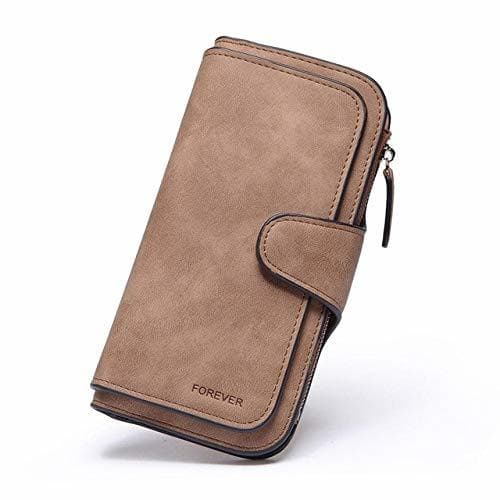 Producto Carteras Cartera Mujer Scrub Leather Lady Monederos Cartera de Embrague Mujer Cartera