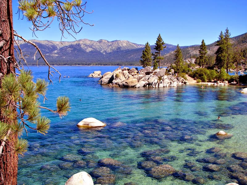 Lugar Lake Tahoe